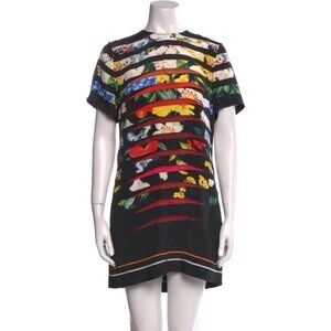 Mary Katrantzou silk floral print dress size 6